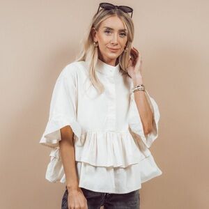 Addie Ruffle Top from shop.stevie